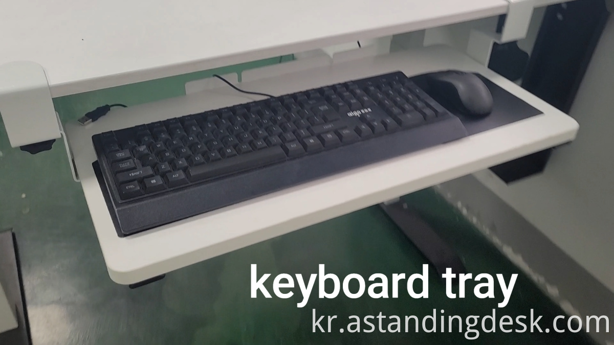 Cheap Office Furniture Under Desk Clamp Keyboard Tray